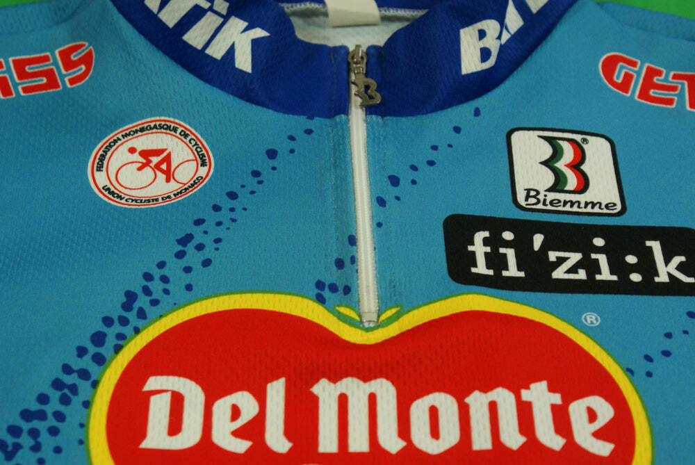 Maillot vélo rétro Biemme Batik Del Monte Gewiss | eBay