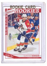 Quinton Howden 2013-14 O-Pee-Chee Marquee Rookie Card #506