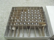 Lot of 35 Vintage Lionel 1447 18V Headlight Bulbs on Bases NIB