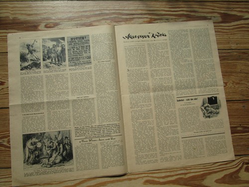 "Hamburger Illustrierte" Zeitung 20. November 1943 - Indien Dnjepr KdF ..! - Bild 7 von 12