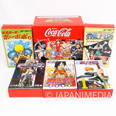 Coca Cola Shonen Jump Festa 2005 Toy Comic Set Figure JAPAN ANIME