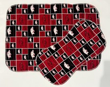 Arkansas razorbacks baby burping cloth and changing pad.