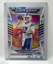 Josh Allen AIRBORNE PRIZM 2022 Panini Rookies & Stars NFL Football Card