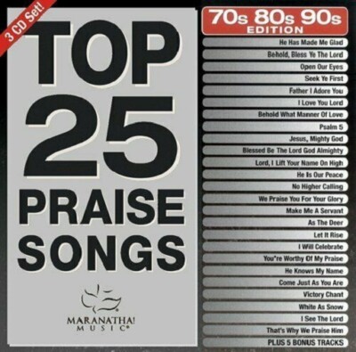 Top 25 Praise Songs: 70s 80s 90s Various New Factory Sealed CD