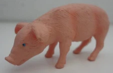 MOJO 2010 Pig Plastic Farm Animal Miniature