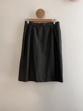 Vintage Valentino Wool Pencil Skirt Size 12