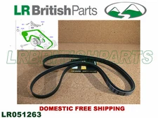 LAND ROVER PRIMARY DRIVE BELT LR4 3.0L NEW LR184641
