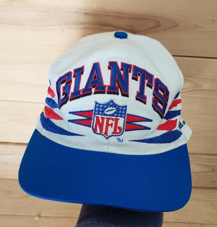 Vtg Logo Athletic Diamond Cut Hat NFL New York Football Vtg Logo Athletic Diamond Cut Hat NFL New York Football