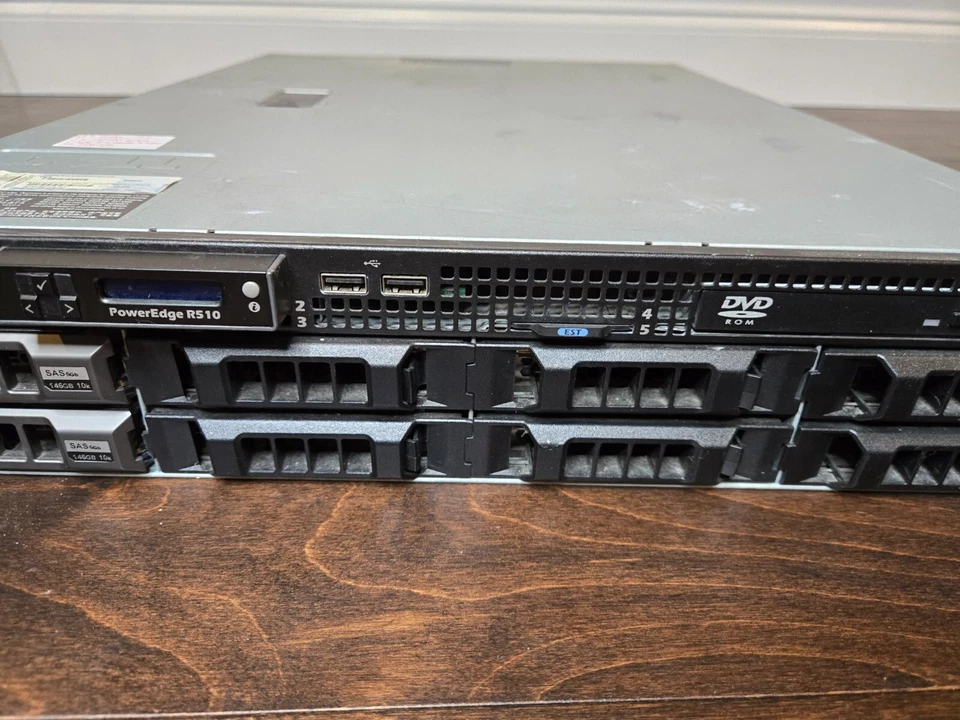 Dell POWEREDGE R510 Server Intel Xeon E5620 @ 2.40GHz 32GB RAM 2xPSU NO HDD/OS - Image 3 of 4