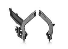 Acerbis X-Grip Frame Protector Guards Black Grey For KTM XC 125 2020-2022