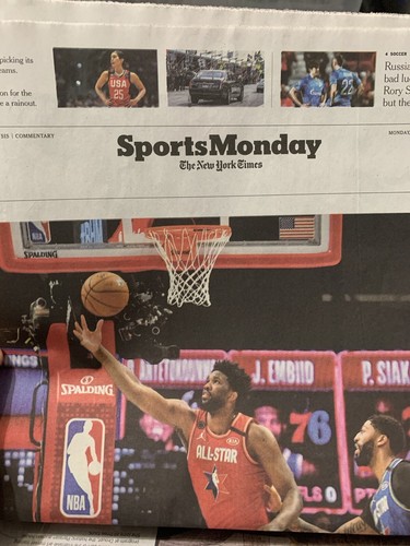 New York Times Zeitung, Montag, 17. Februar 2020 - Bild 7 von 12