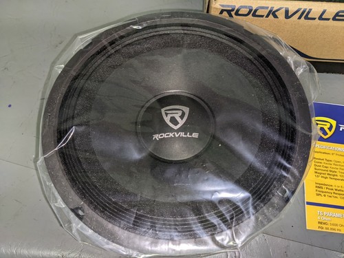 NEW Rockville RM88PRO 8" 8 Ohm 300 Watt SPL Midrange/Mid-Bass Car Speaker (G6) - Picture 4 of 7