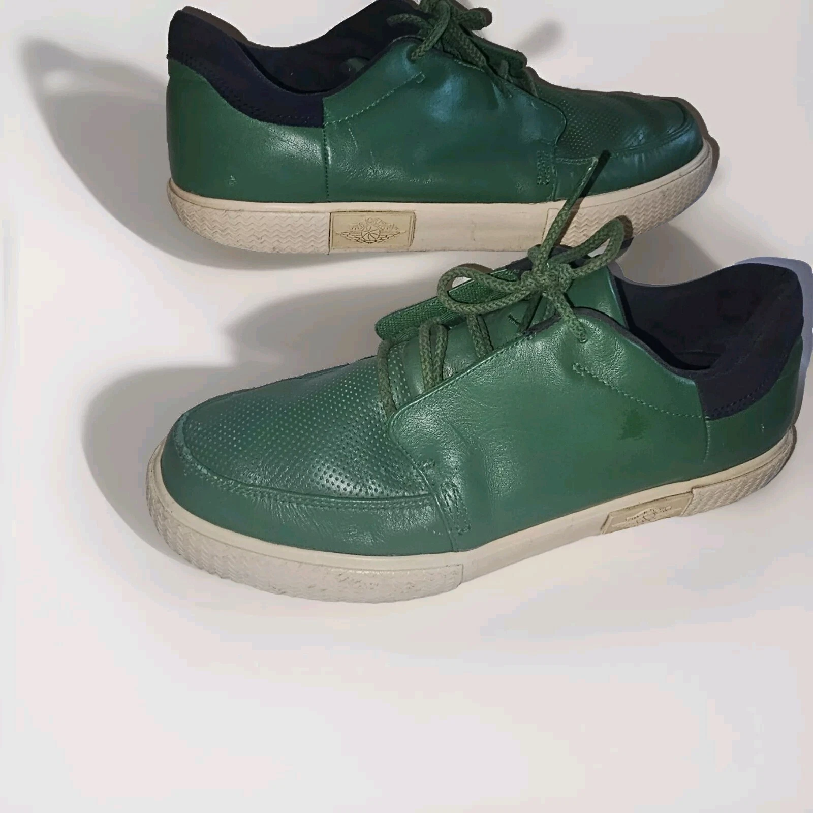 Nike Jordan V.5 Grown Low Vintage 2010 Rare Uomo Verde Vittoria 428902 301 Taglia 8 5