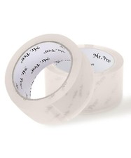 Packing Tape, 2Pack, 2in Wide, 60 Yards, 1.9mil, No Smell, Shipping Tape Package