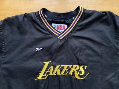 LOS ANGELES LAKERS BASKETBALL SWEATSHIRT REEBOK sz L MAN