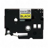Brother 1/2 Inch X 26.2 Feet Black On Yellow Laminated Tape With Super Strong Ad on sale Brother 1/2 Inch X 26.2 Feet Black On Yellow Laminated Tape With Super Strong Ad on sale