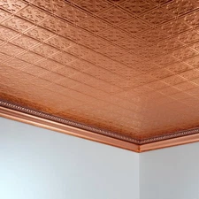 Fasade - 2ft x 4ft Traditional Style #10 Glue Up Ceiling Tile/Panels (5 Pack)