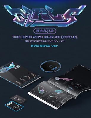aespa GIRLS - 2nd Mini Album (International Ver.) K-POP 2022 * CD+