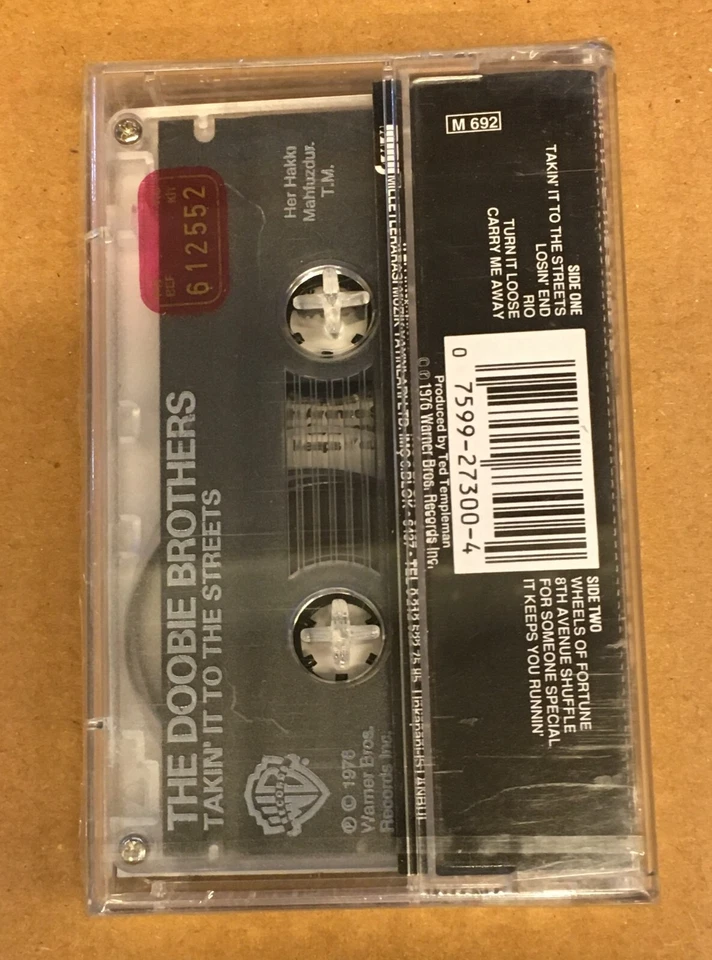 DOOBIE BROTHERS - TAKIN' IT TO THE STREETS (1993) SEALED CASSETTE MADE IN TURKEY - Image 2 of 2