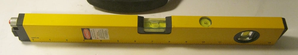 LASER LEVEL with Rotating Base & Tripod in Damaged Case EXCELLENT Working!!!
