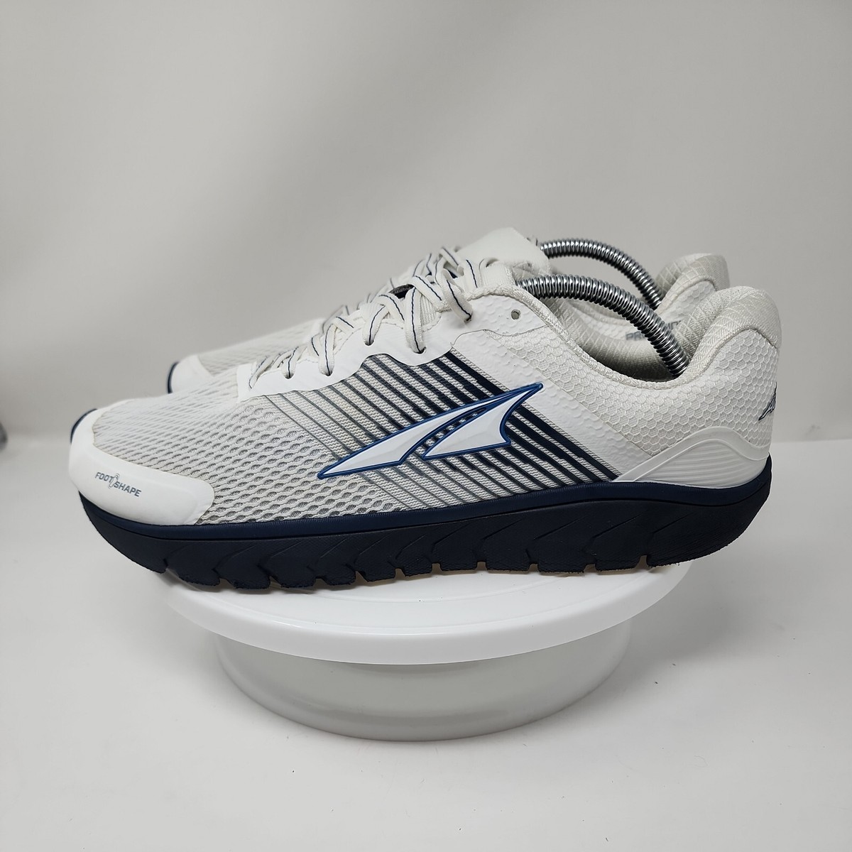 Altra Provision 4 Mens Running Shoes Gray Navy Blue ALOA4PEA103 Size 11 ALTRA Provision 4 White & Navy ALOA4PEA103 RUNNING SHOES  main image 2
