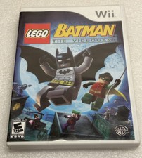 NINTENDO Wii LEGO BATMAN THE VIDEOGAME VIDEO GAME - COMPLETE - TESTED!
