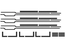 Canon AE-1 AE1 Light Seal 3pcs Kit set replace Sponge Film Adhesive From Japan