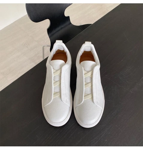 Sneakers uomo pelle traspirante taglia 39-45 - Foto 24 di 30
