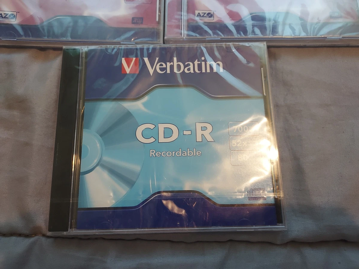 Verbatim DVD+R Recordable 16x 4.7GB/120 Mins x 2/CD-R Recordable 700MB 52x 80min