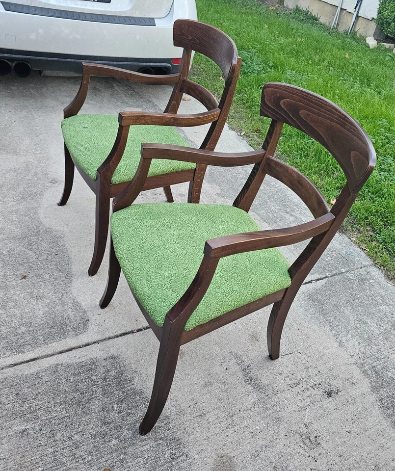 Par de sillas de granero de cerámica hechas en Italia... MUY BONITAS Foto 3 de 4