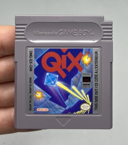 Nintendo Game Boy Qix Complete in Box CIB *Authentic/Cleaned/Tested* - Picture 2 of 15