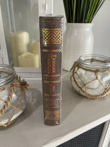 Trigger Warning by Neil Gaiman Easton Press SIGNED and SEALED