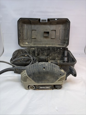 #ad Porter Cable 371K 2 1 2quot; x 14quot; Compact Corded Belt Sander Tested Works Used. $220.00