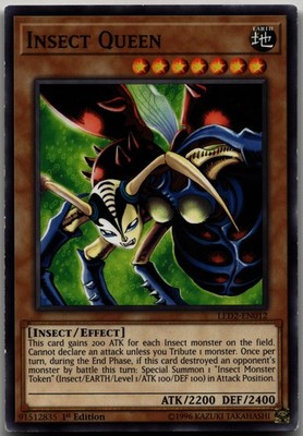 Insect Queen Common Legendary Duelists: Ancient Millennium LED2-EN012 MP