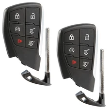 2 Key Fob Remote for 2021 2022 2023 2024 2025 Yukon Tahoe Suburban 13541567