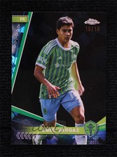 2024 Topps Chrome MLS Sapphire Edition Black 10/10 Obed Vargas #44 0vl1