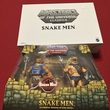 Masters of the Universe Classics Snake Men Figures 2 Pack Club Matty MOTU MOTUC