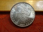 1889 United States Morgan Silver Dollar $1 - No Reserve - Free S&H USA