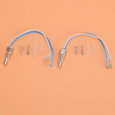 Auto 2x Öl Kühlmittel Wasser Temperatur Sensor 1/8 NPT Zusatz Instrument