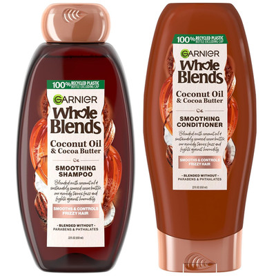 Whole Blends Coconut Oil & Cocoa Butter Smoothing Shampoo and Conditioner Set fo