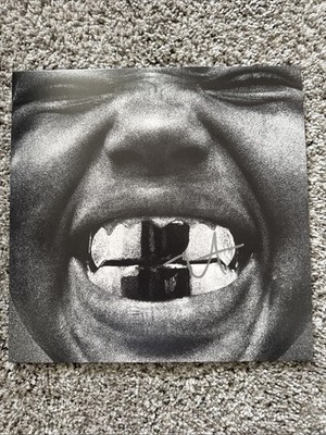 Ye Kanye West SIGNED COVER AUTOGRAPHED BULLY Black VINYL LP In