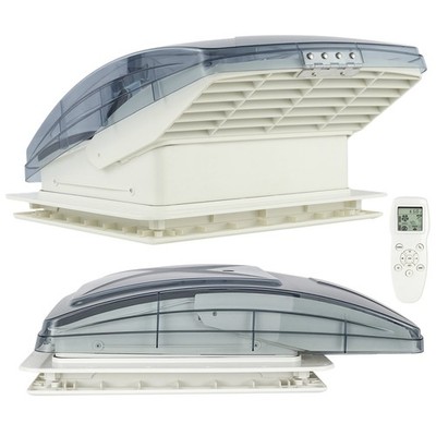 40CM Build-in Rain Shield! Deluxe Roof Vent  MAX AIR MAX FAN Campervan Roof Fan
