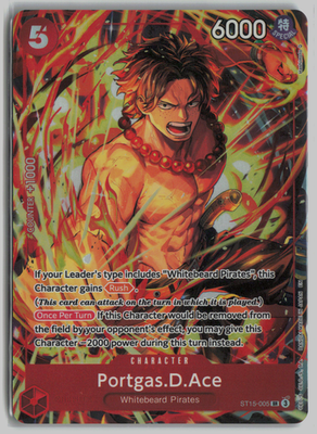 One Piece Illustration Box Vol 5 And 6 Promo Cards Ace Sabo Law