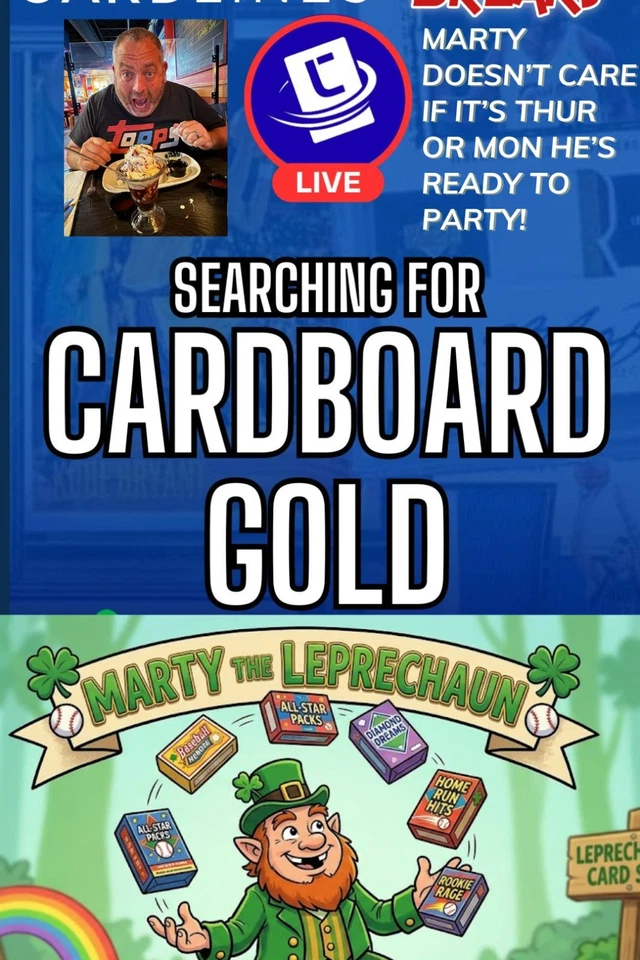THUR IS THE NEW MONDAY - AN MLB MARTY PARTY - Breaks #1152-1155 + LIVE