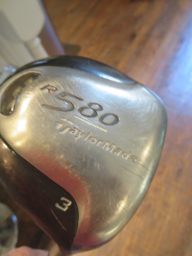 W@W TaylorMade R580 Fairway 3 Wood ⛳️ Stiff Flex Graphite + Cover RH 42.5" - Picture 3 of 14