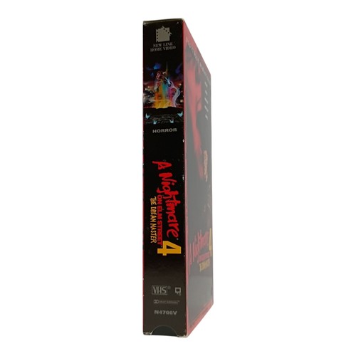 A Nightmare on Elm Street 4 The Dream Master VHS 1999 New Line Home Video Horror - Picture 3 of 5