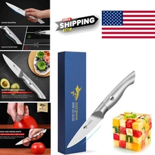 Dishwasher Safe Paring Knife 3.5 Inch Precision Ground for Easy Maintenance