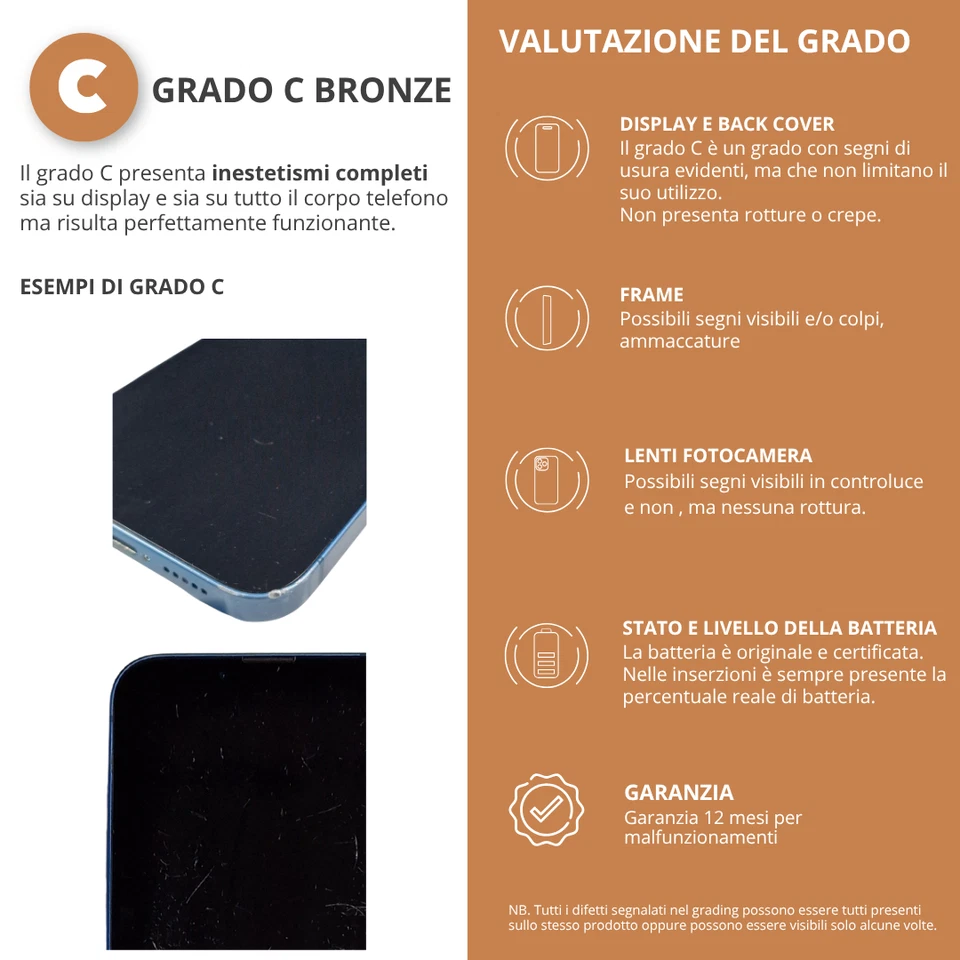 APPLE IPHONE 13 128GB NERO BATTERIA MAGGIORE 85%. DEVICE VERIFICATI GRADO A,B C - Immagine 4 di 4