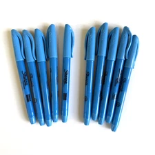 Sharpies Blue Highlighters 10-Count