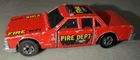 Vtg Hot Wheels Crack Ups Fire Chief Fire Dept Car Hong Kong 1983